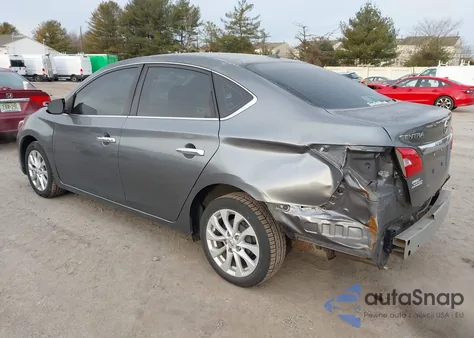 2018 Nissan Sentra Sv z USA, uszkodzony, nr VIN 3N1AB7AP0JY288468